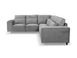 Sloane Large Double Corner Sofa Grey