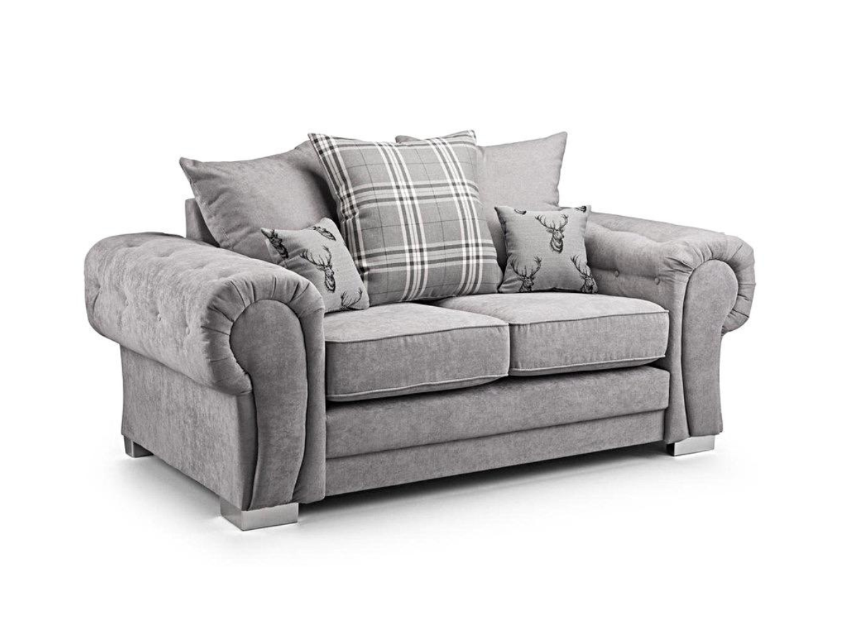 Verona 2 Seater Sofa Grey Furniture Direct Online
