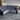 Rio Cord Leather Recliner Corner Sofa Grey Black