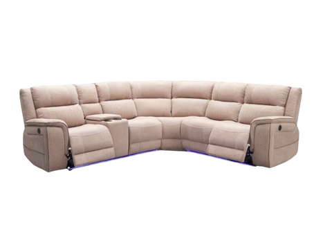 Fabric recliner sofas