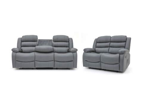 Manual recliner sofas