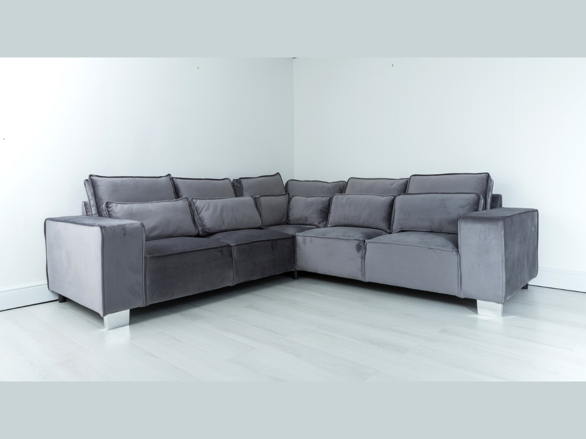 Sloane Corner Sofa Grey