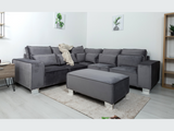 Sloane Corner Sofa Grey