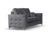 Alaska 2 Seater Sofa Full Back Grey