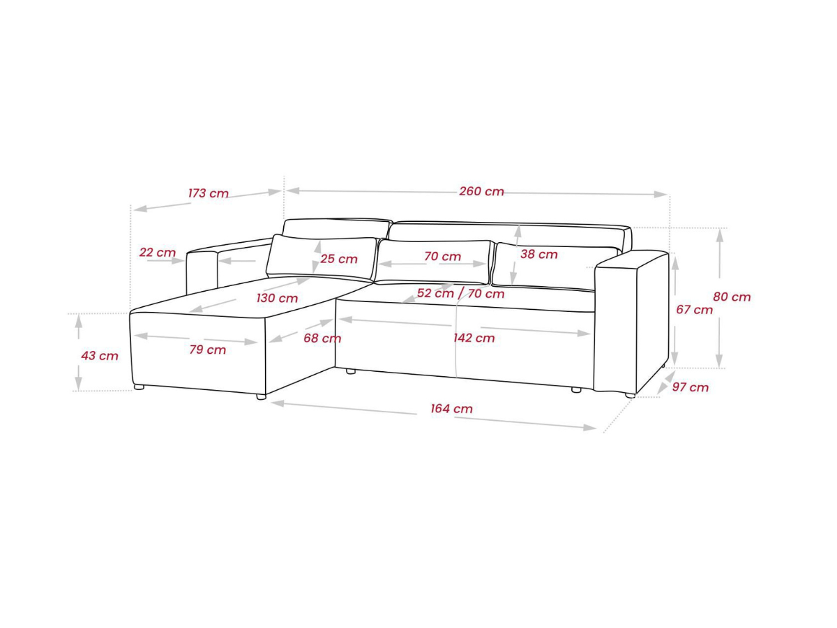 Alexa Pull Out Sofa Bed with Storage