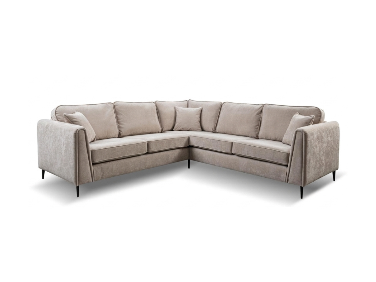 Ascot Corner Sofa Toffee Boston Fabric