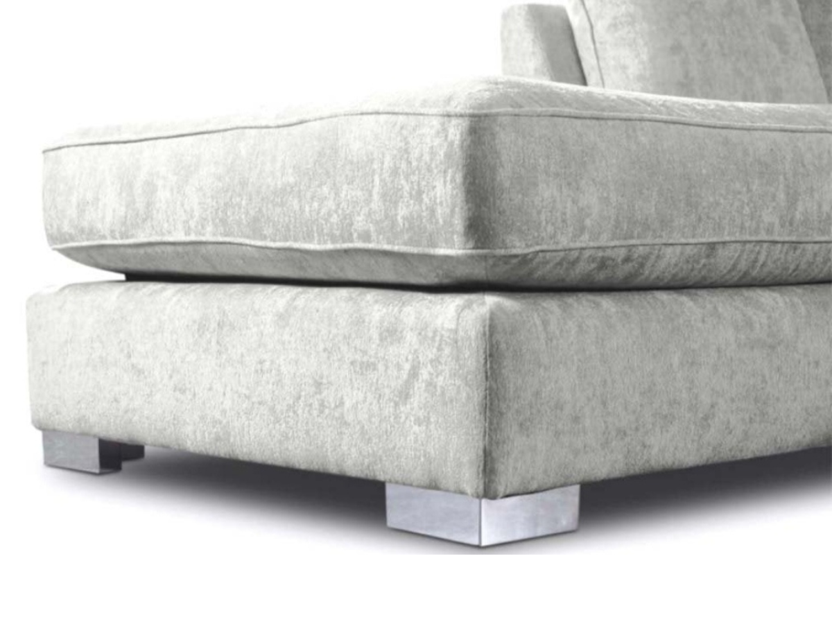 Bishop Footstool Truffle Platinum