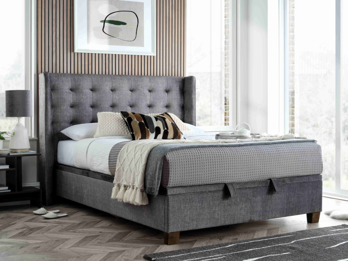 Kaydian Brunton Ottoman Bed Frame Storage