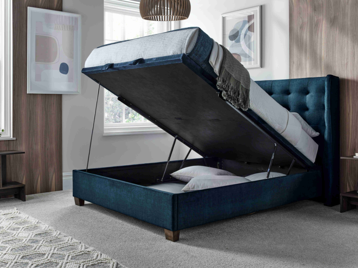 double bed frame with storage super king bed frame clearance