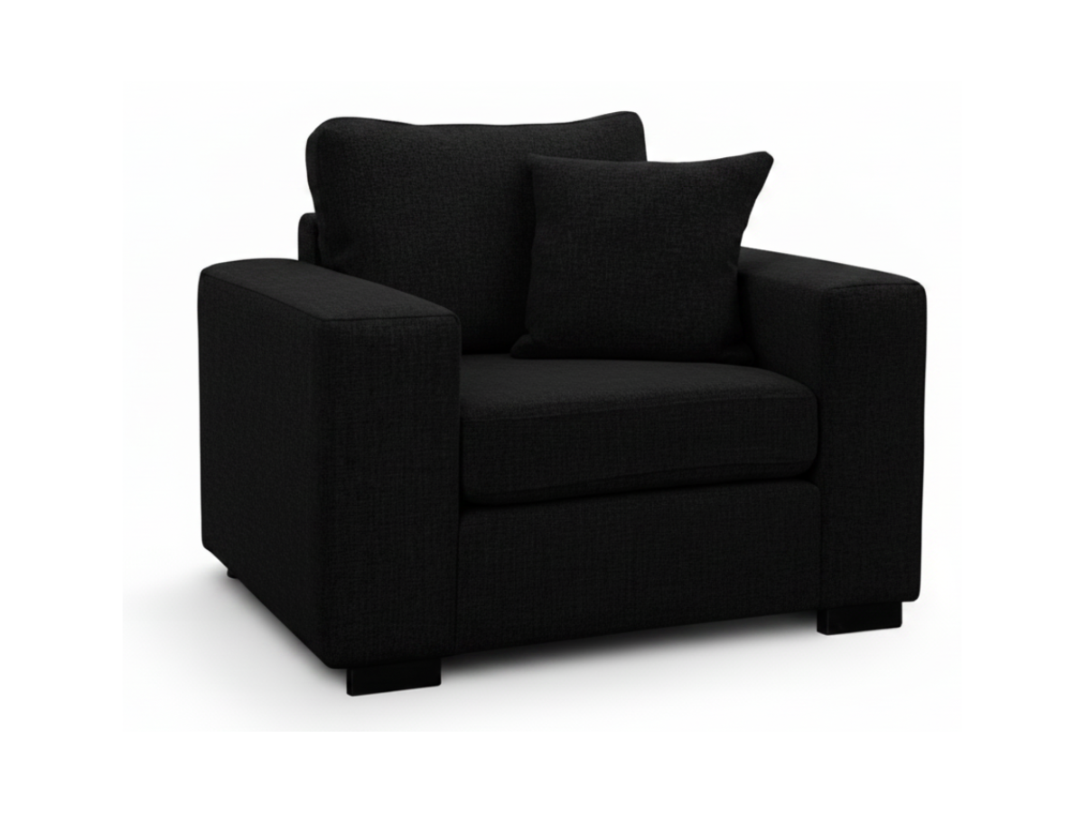 Chestnut Armchair Cushion Enzo Fabric