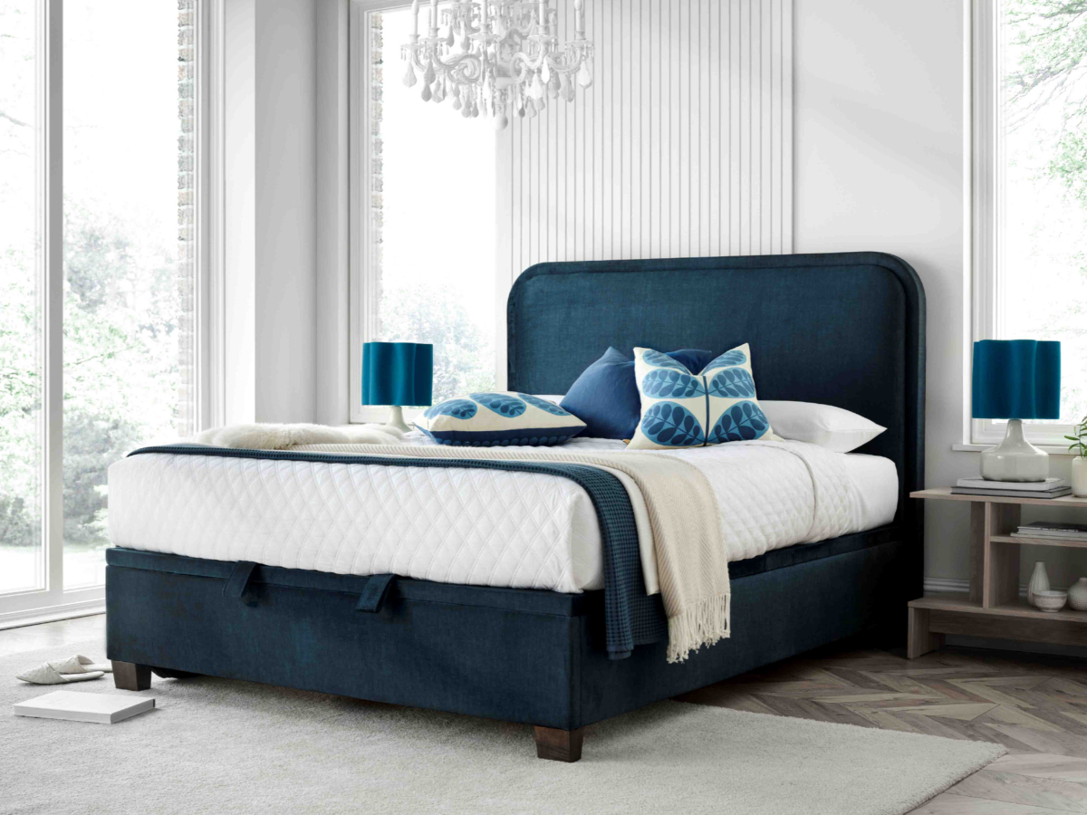 Ottoman bed with cushioned headboard

Ottoman bed frame with storage 
Ottoman double bed frame with storage
