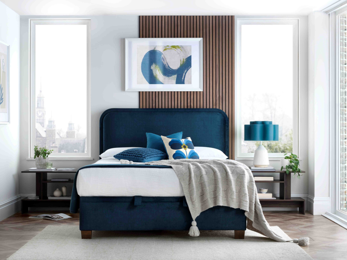 Wooden ottoman bed frame Ottoman bed frame and headboard Ottoman double bed frame with storage