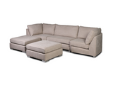 Eleanor U Shape Sofa in Cream Kensington Fabric u shape corner sofa u shaped sofa