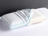 Memory Foam Pillow with Cool Gel and Washable Cover