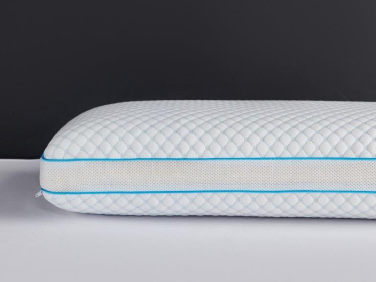 Memory Foam Pillow with Cool Gel and Washable Cover