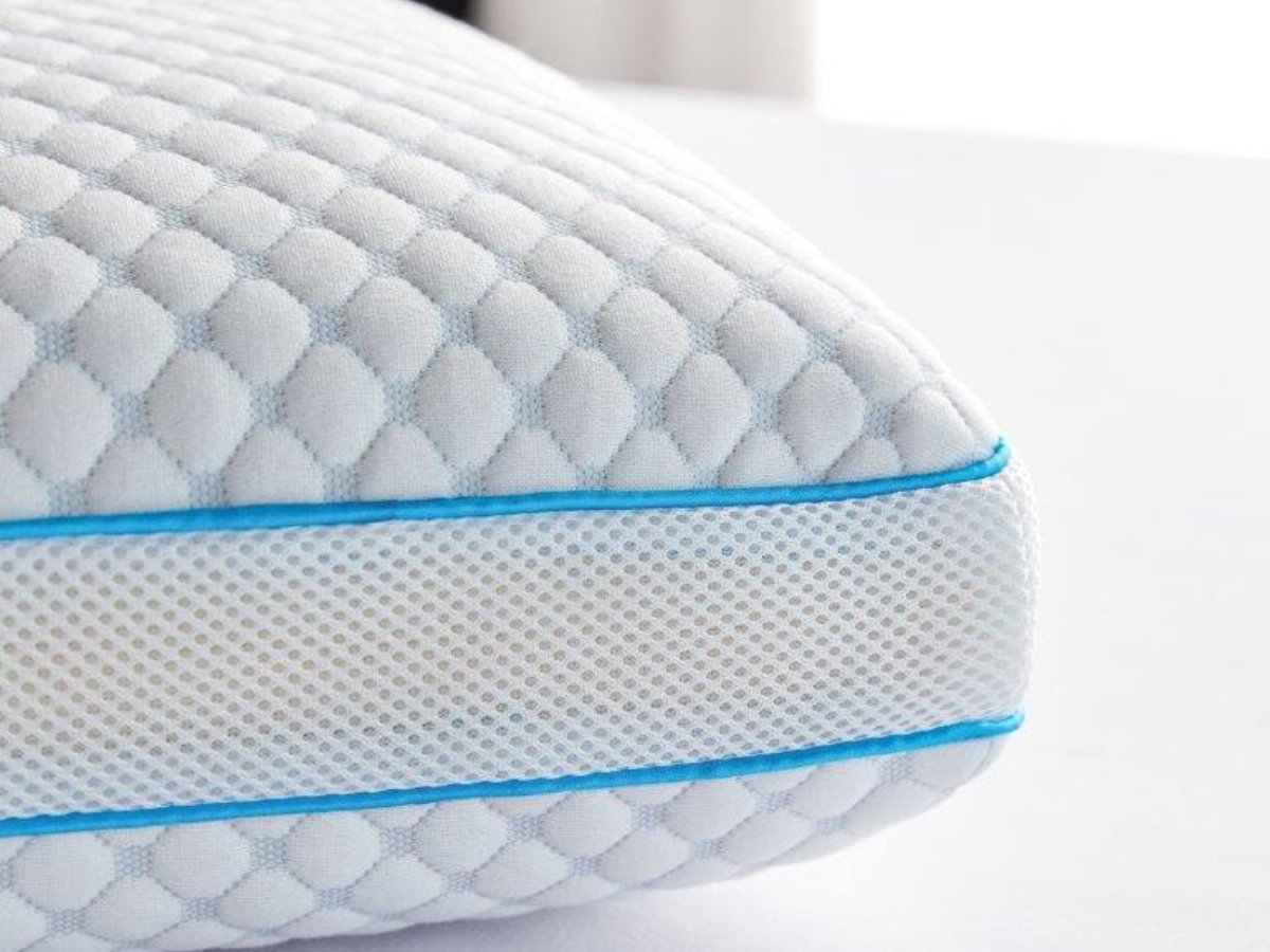 Sleep Plus Memory Foam Pillow with Cool Gel and Washable Cover