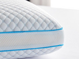 Memory Foam Pillow with Cool Gel and Washable Cover
