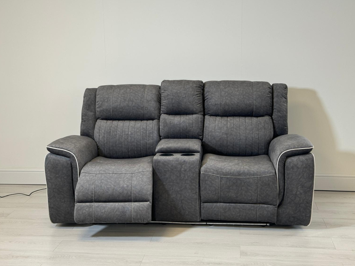 Hannan 3+2 Electric Recliner Sofa  recliner sofa set 3 and 2 seater electric recliner sofa packages