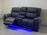 Hannan 3+2 Electric Recliner Sofa  recliner sofa set 3 and 2 seater electric recliner sofa packages