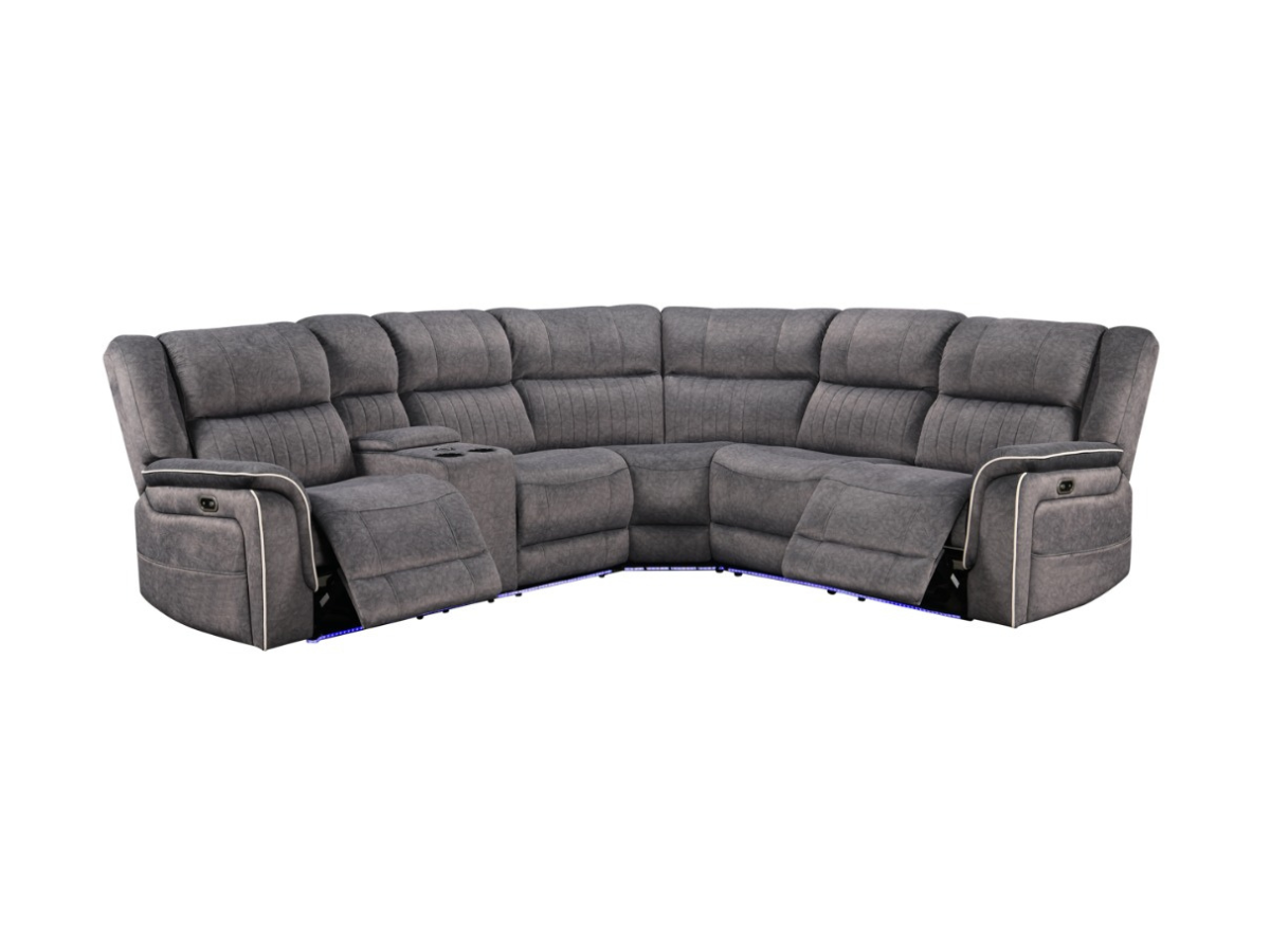 Hannan Modular Electric Recliner Corner Sofa