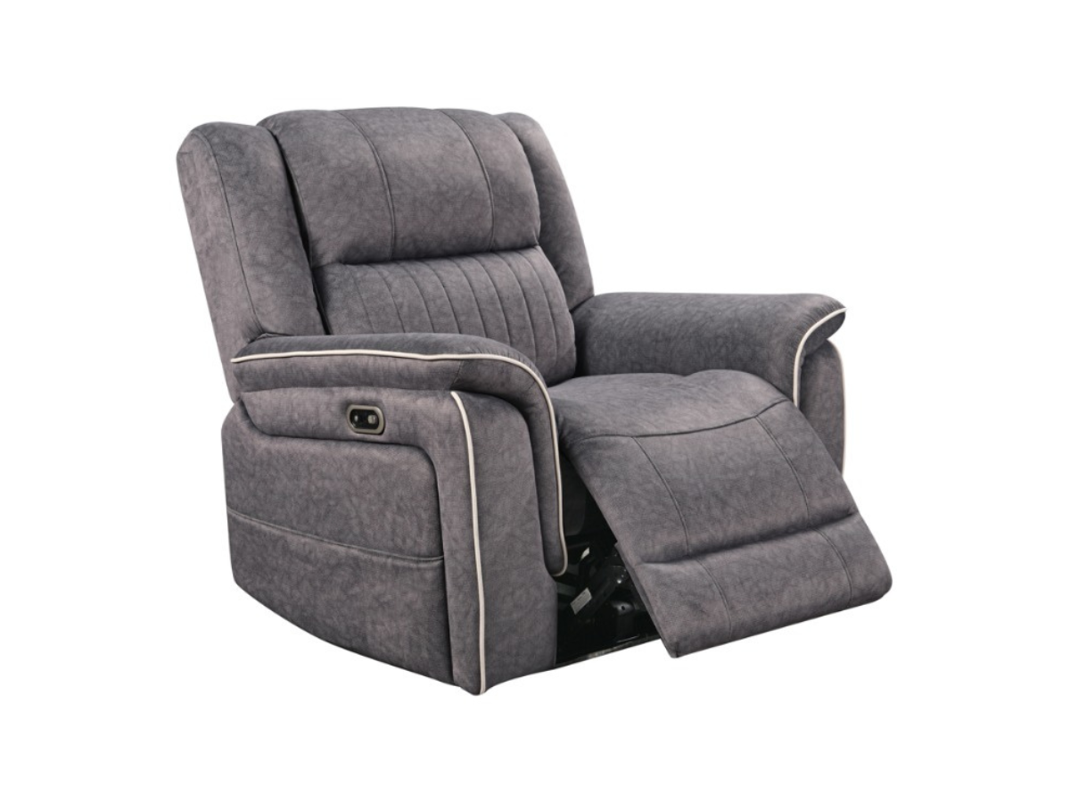 Hannan Electric Recliner Chair Micro Fabric