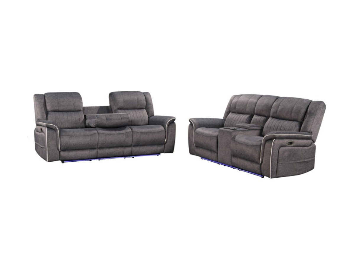 Hannan Fabric 3+2 Electric Recliner Sofa Set