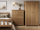 Cheap 2 door wardrobe with shelves Freestanding 2 door wardrobe with shelves 2 door wardrobe at ok furniture 
