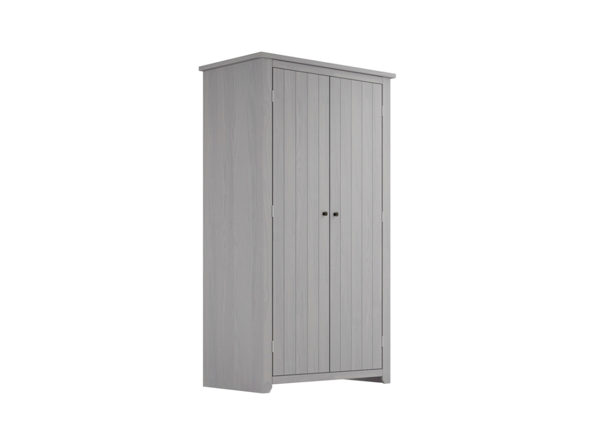 Freestanding 2 door wardrobe with shelves 2 door wardrobe at ok furniture 2 door wardrobe at fair price 
