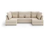 Meridian Deluxe sofa bed with storage uk beige