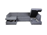 Meridian Deluxe sofa bed with storage uk grey pull out sofa bed pay weekly sofa