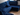 U shaped sofa bed with Storage Meridian Blue