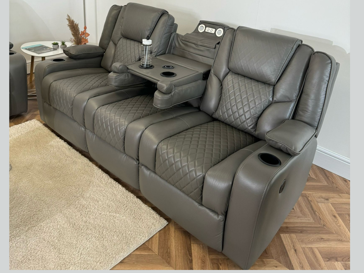 3 seater electric recliner sofa