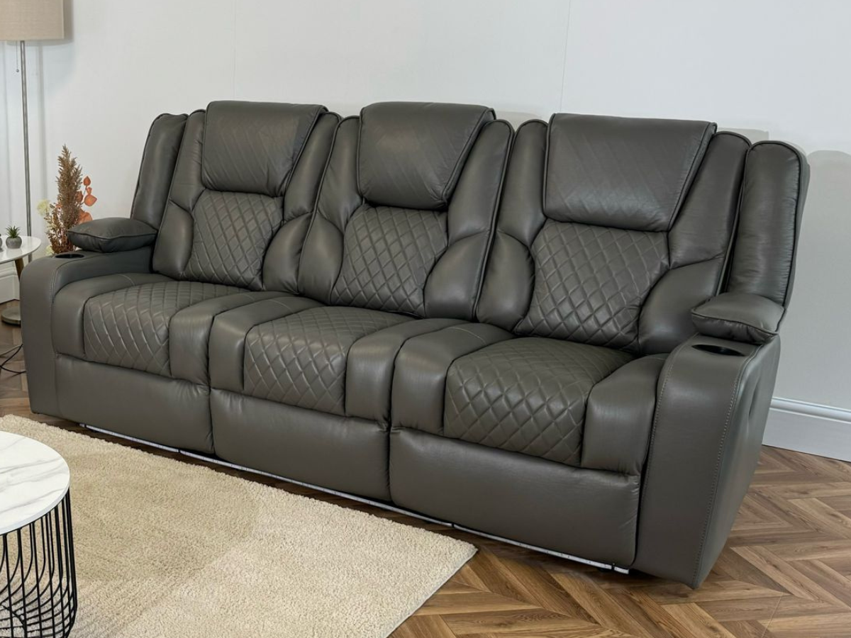 3 seater electric recliner sofa