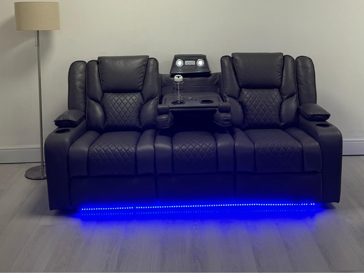 3 seater electric recliner sofa