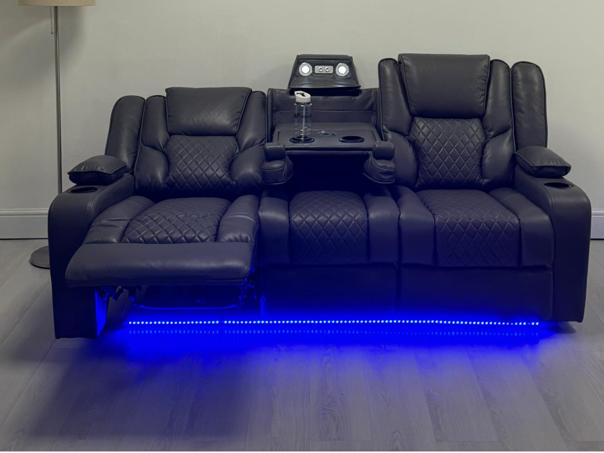 3 seater electric recliner sofa