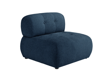 Reese Accent Armchair in Midnight Blue Boucle