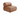 Reese Accent Armchair in Tan Faux Leather - Furniture Direct Online