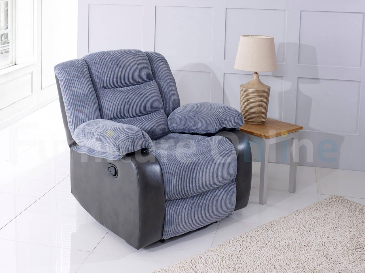 Rio Recliner Armchair Grey