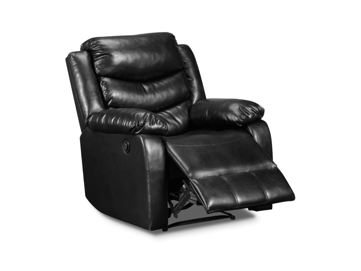 Roma Black Armchair Recliner Furniture Direct Online