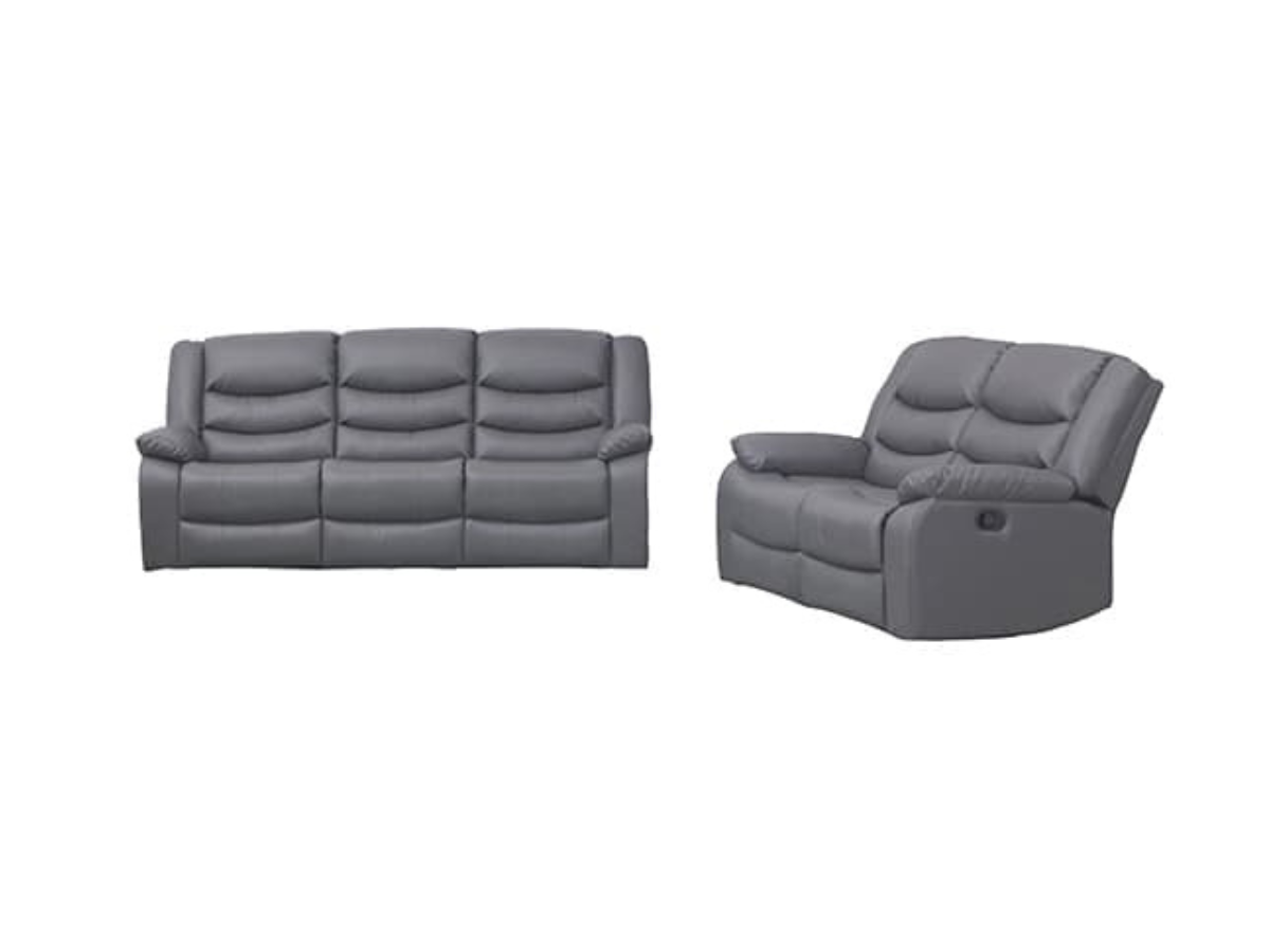Roma Recliner 3+2 Seater Sofa Set Faux Leather