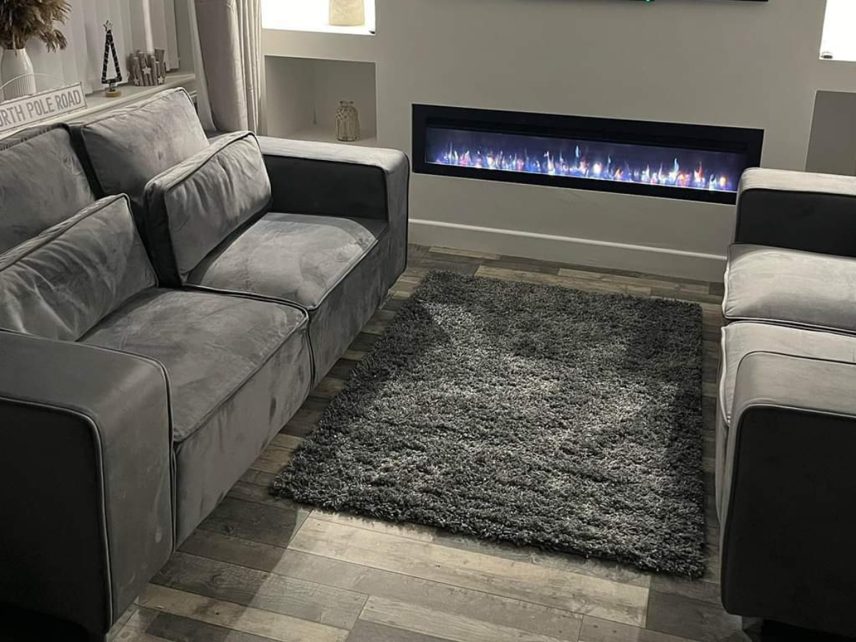 Sloane 3 Seater Grey Sofa Furniture Direct Online