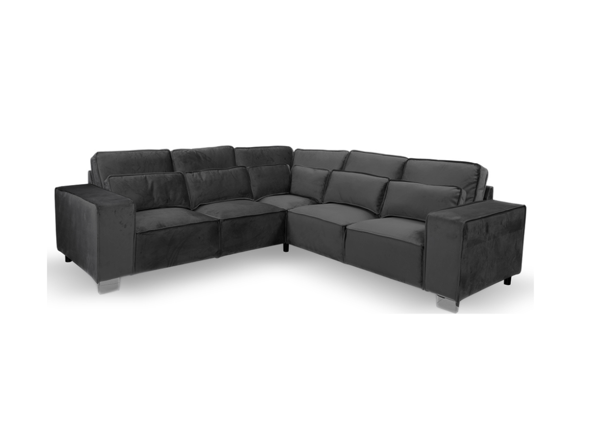 Sloane Luxury Large Double Corner Sofa Plush Velvet