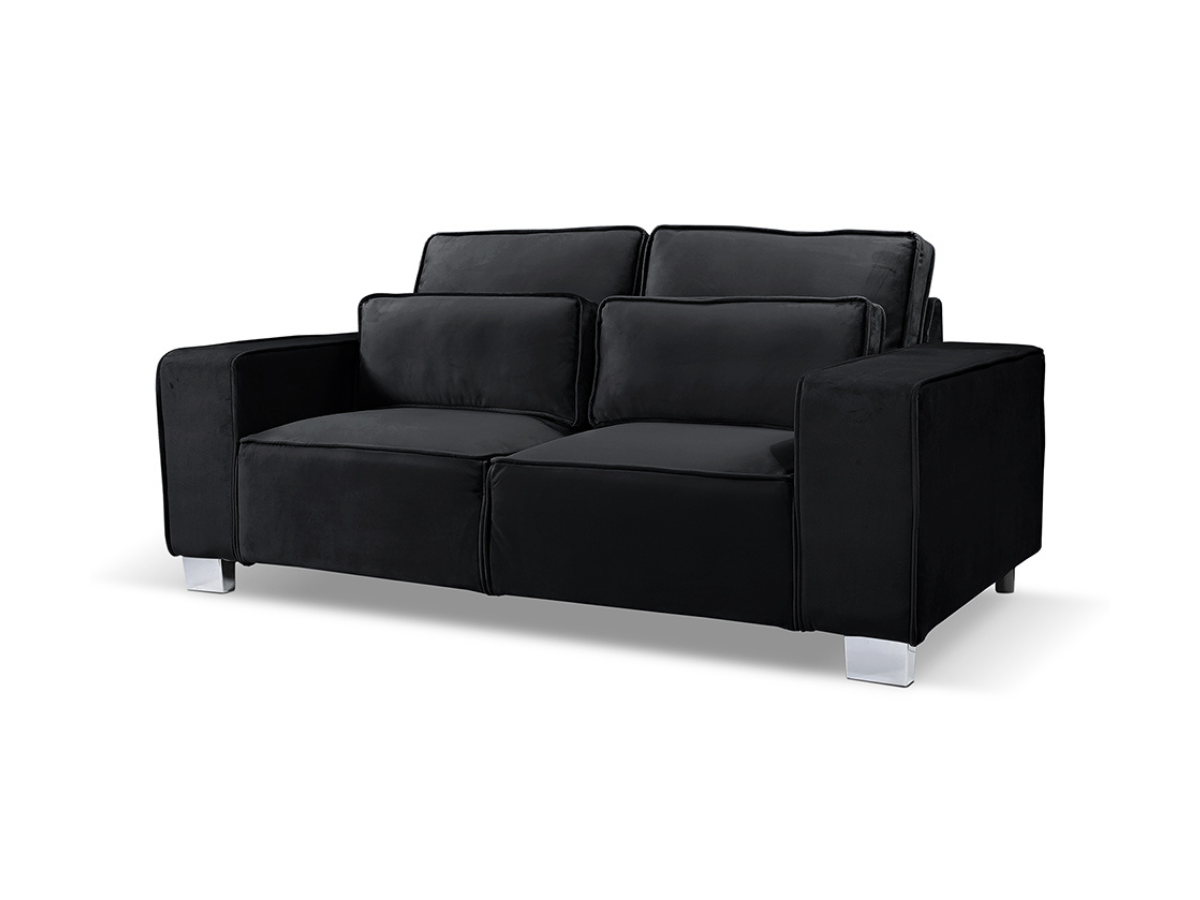 Sloane 3 Seater Sofa Black Furniture Direct Online