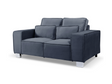 Sloane 2 Seater Sofa Plush Velvet Grey