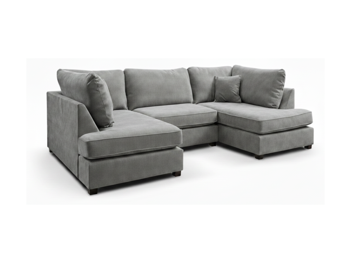 Soho Small U Shaped Sofa Dapple Fabric