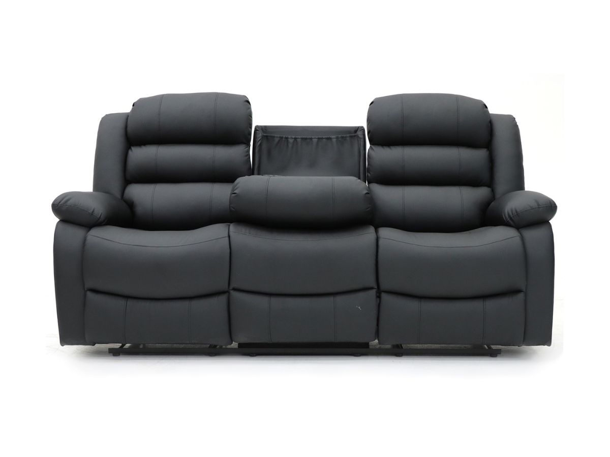 Sorrentino Recliner 3 Seater Sofa Aire Leather