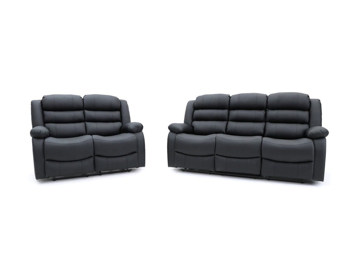 Sorrentino 3+2 Recliner Sofa Set Aire Leather