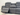 Sorrento 3 Seater Recliner Sofa Grey Chenille Fabric