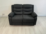 Sorrento 2 Seater Relining Sofa Grey Fabric recliner sofa Sale