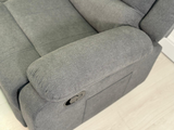 Sorrento Recliner Armchair Fabric Grey